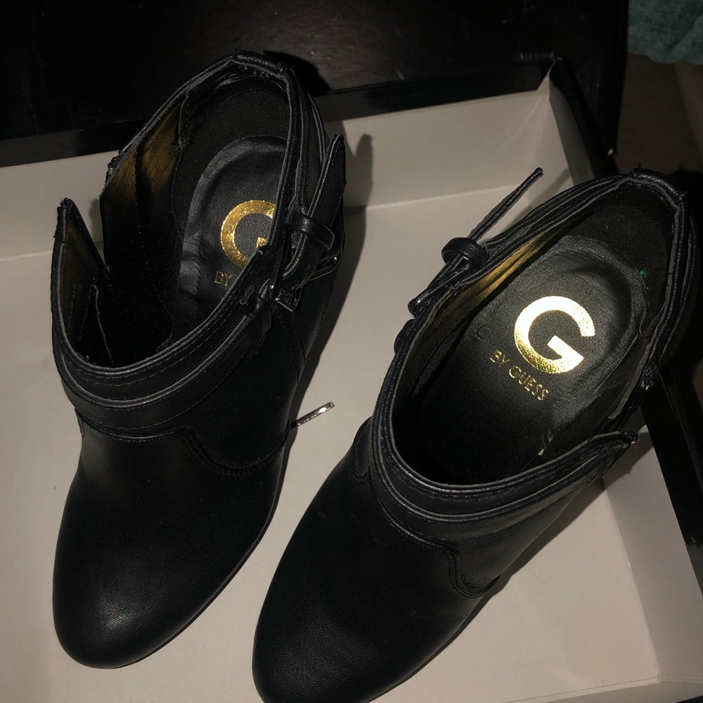 G by Guess ankle booties. Brand new with the box. Never worn.